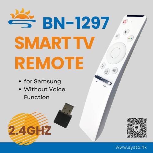 SYSTO丨BN-1297 2.4Ghz Replacement Samsung Smart TV Remote Control