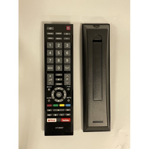 TOS041/CT-95007/SINGLE CODE TV REMOTE CONTROL FOR TOSHIBA