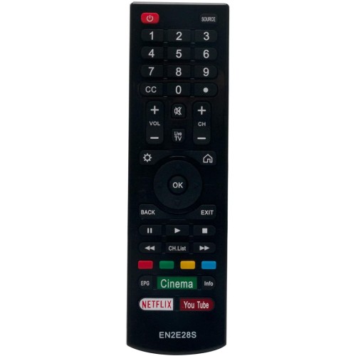 HIS038/EN2E28S/SINGLE CODE REMOTE CONTROL USE FOR HISENSE