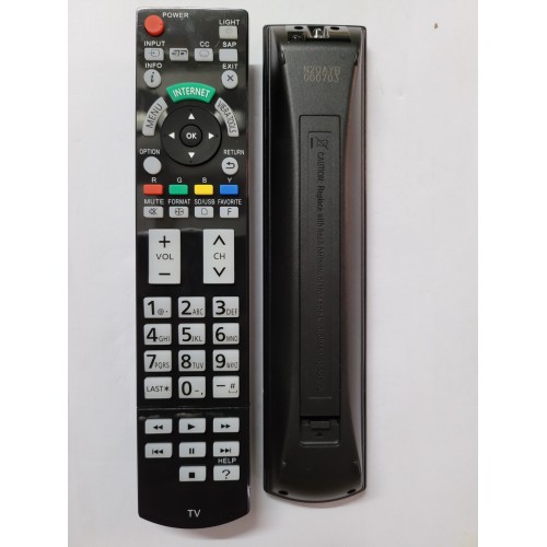 PAN017/N2QAYB000703/SINGLE CODE TV REMOTE CONTROL FOR PANASONIC