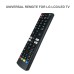 SYSTO丨L1379V Universal Replacement Remote Control for LG LED LCD TV