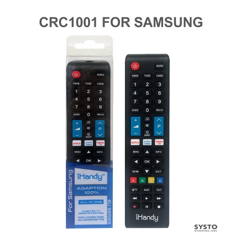 SYSTO丨CRC1001 Universal Replacement Remote Control for SAMSUNG LED LCD TV