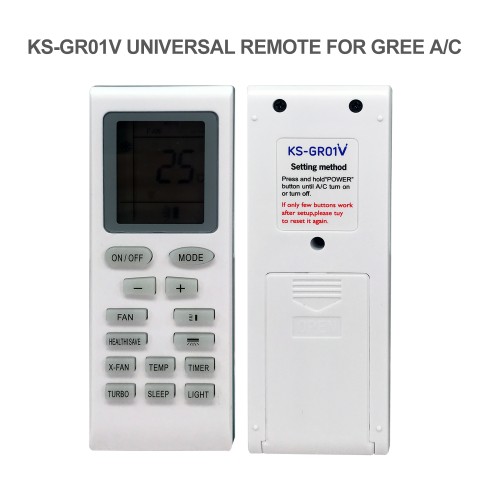 SYSTO丨KS-GR01V Universal for GREE Air Conditioner Remote Control
