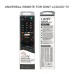 L1275V UNIVERSAL FOR SONY LCD TV Remote Control丨SYSTO
