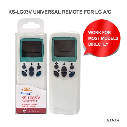SYSTO丨KS-LG03V Universal for LG Air Conditioner Remote Control