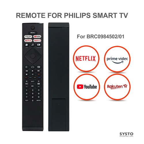 IR-PHI/PYNR MENU SINGLE CODE TV REMOTE CONTROL FOR PHILIPS