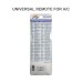 SYSTO丨CRC2302V Universal Replacement Remote Control for All Brand Air Conditioner with Backlight Function