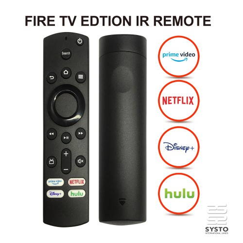SYSTO丨Infrared Replacement Remote Control for Toshiba Insignia Fire TV Series PNDH