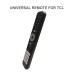SYSTO丨CRC833V Universal Replacement Remote Control for TCL LED LCD TV
