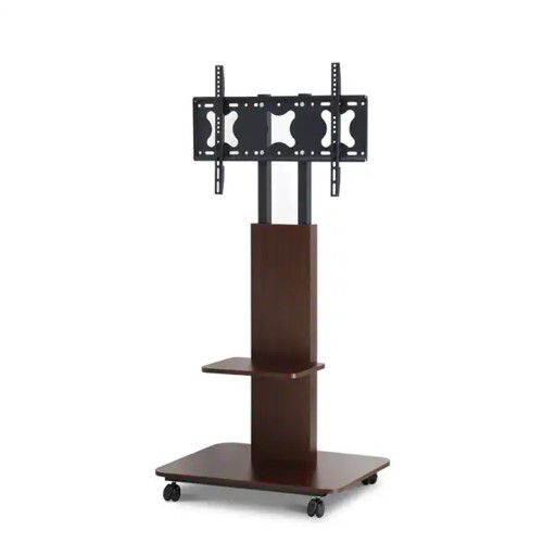 Hot selling Wool Base Trolley Carts Bracket For TV Television Floor Standing LED LCD Screen Display Big Size 32"-65"
