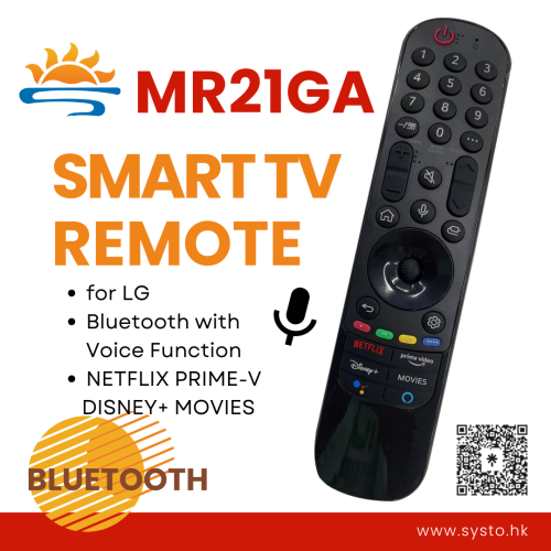 SYSTO丨AN-MR21GA NPDM Blue-tooth Replacement LG Smart TV Remote Control